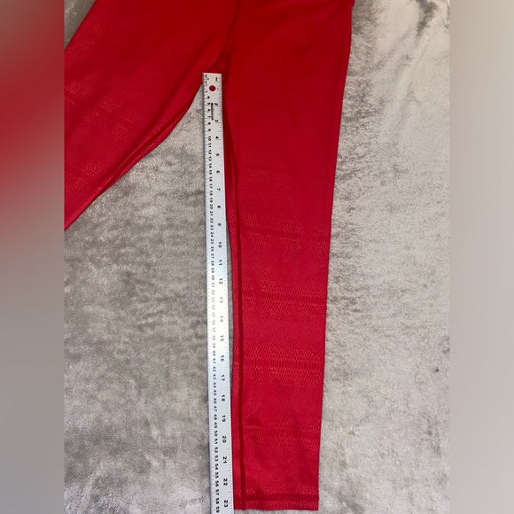2/$60 Zyia Snakeskin Red Leggings Tights - Picture 6 of 7